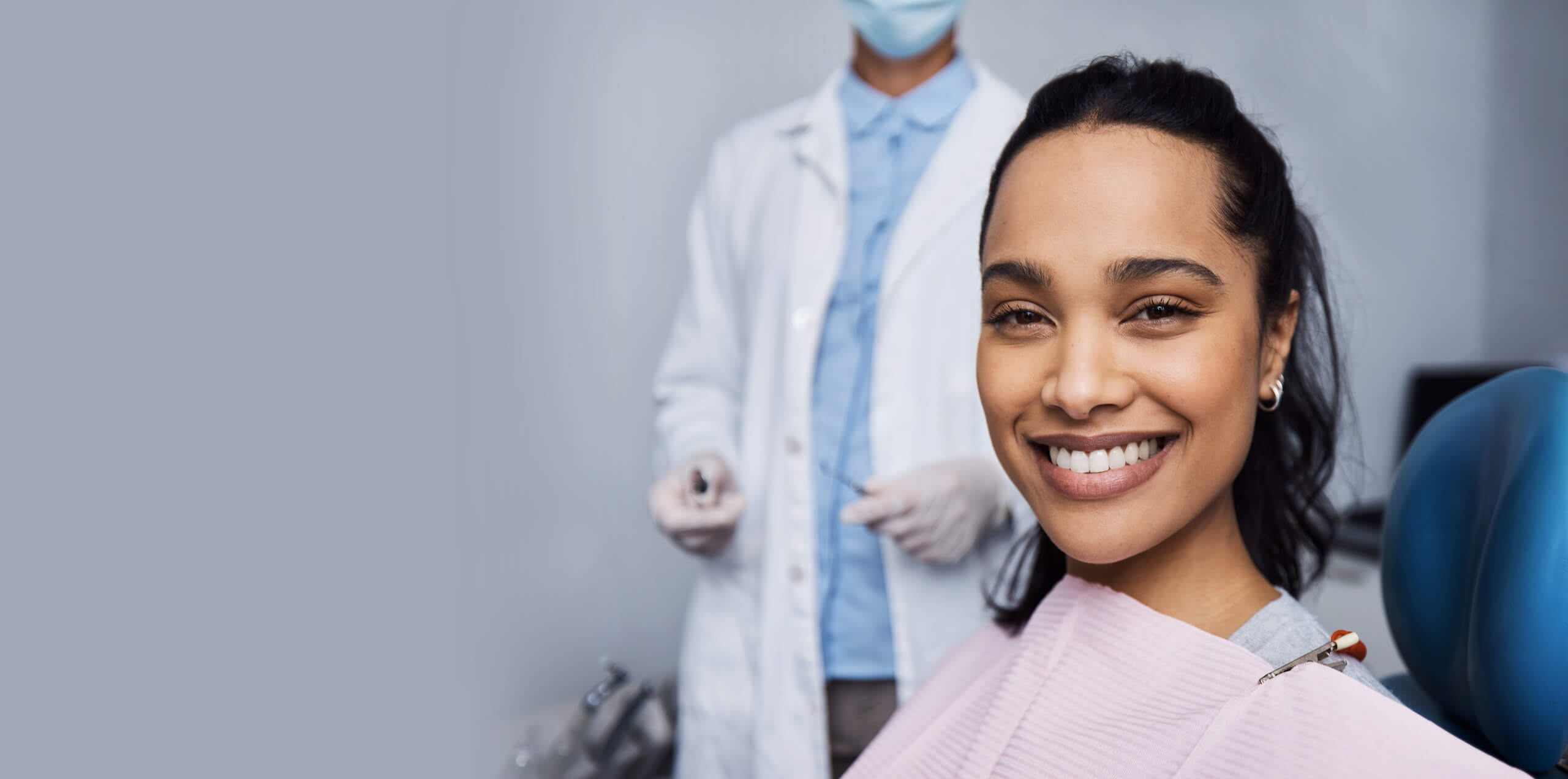 Happy dentalject patient